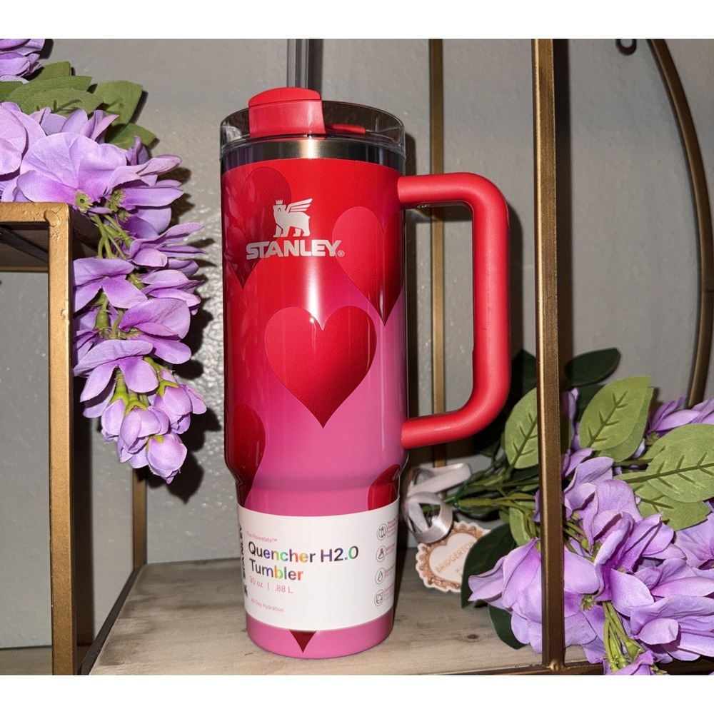 Stanley Valentines 30oz‎ Target Exclusive Tumbler In Rogue Heart Gradient New